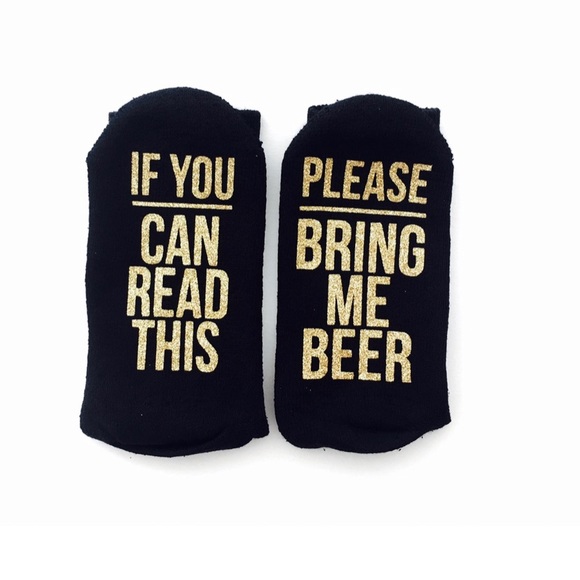 Beer Tube Socks - Picture 1 of 1